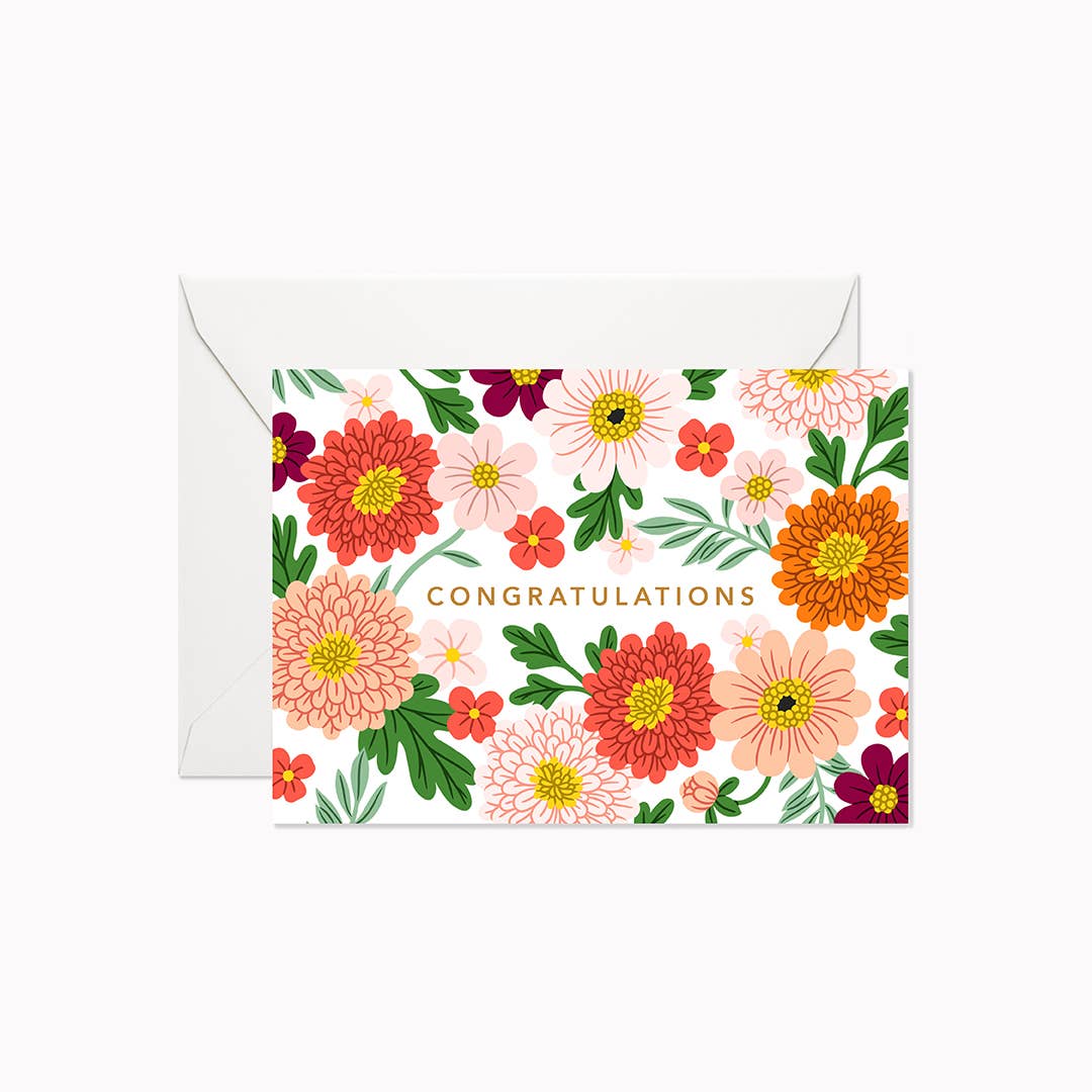 Picture of Lively Garden Congratulations | Mini Card – Green Thumb Garden Centre