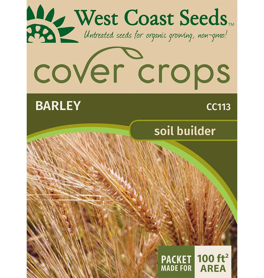 Cover Crops - Barley