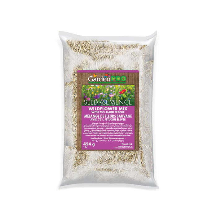 Wildflower Mix with 75% Hard Fescue