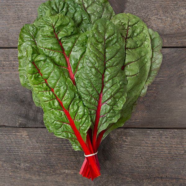 Swiss Chard - 'Rhubarb Supreme Certified Organic'