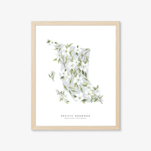 British Columbia Dogwood Art Print