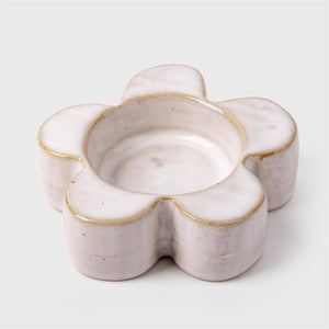 Ceramic Flower Tealight Holder