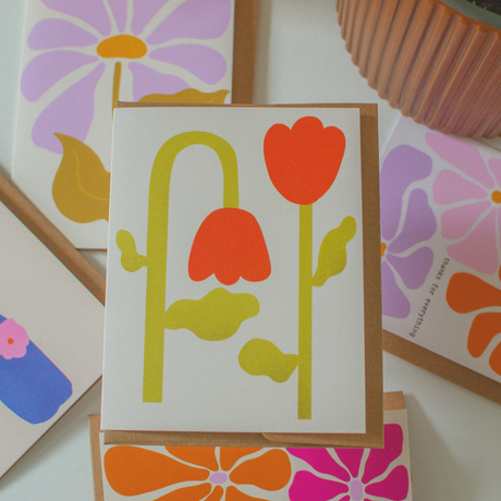 Vibrant Blank Any Occasion Card