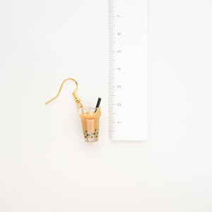 Bubble Tea Dangle Earrings