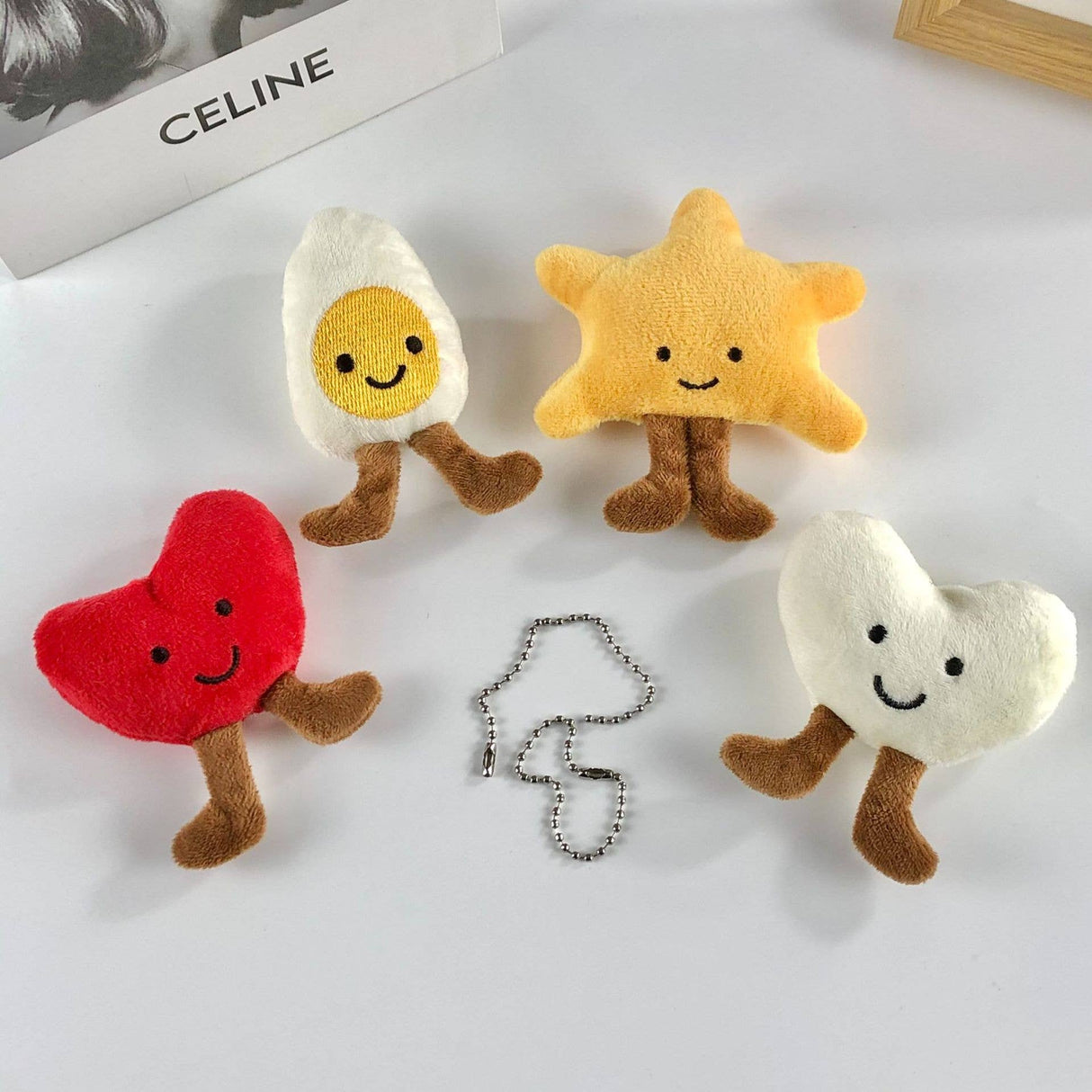 3-4" Plushie Keychain