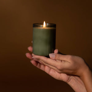 The Greenhouse Glass Candle - Tomato Leaf