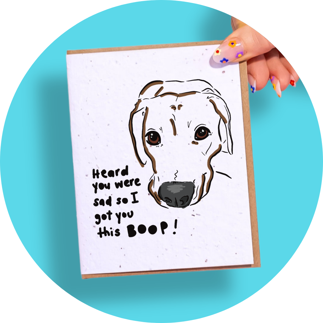 Boop! - Greeting Card