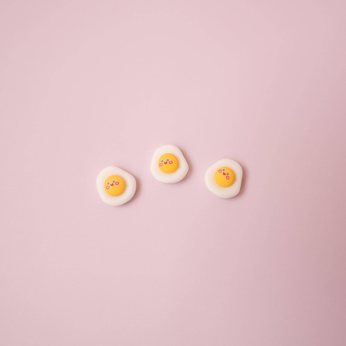 Tiny Fried Egg Pin