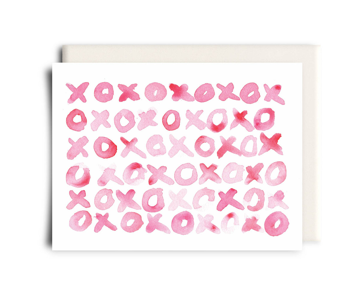 XOXOXO / Valentines Greeting Card