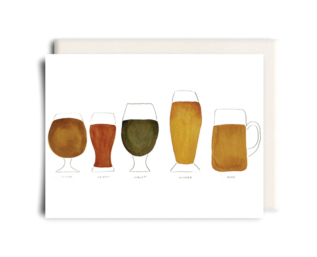 Beer Flight | Father's Day Greeting Card