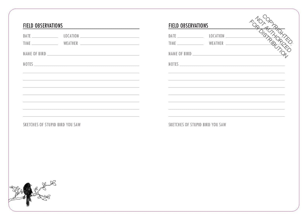 The Big Dumb Bird Journal