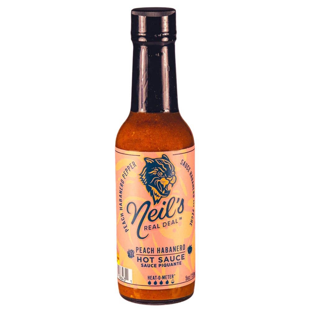 Neil's Real Deal Peach Habanero Hot Sauce