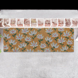 Coir Door Mat Shasta Daisy