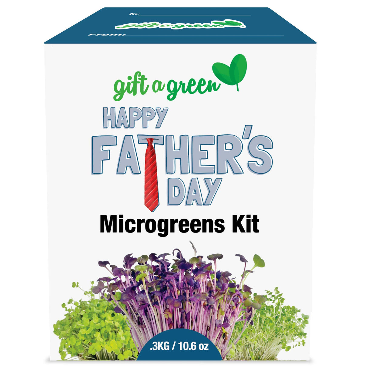 Father's Day Sow and Grow Organic Microgreens Gift Box