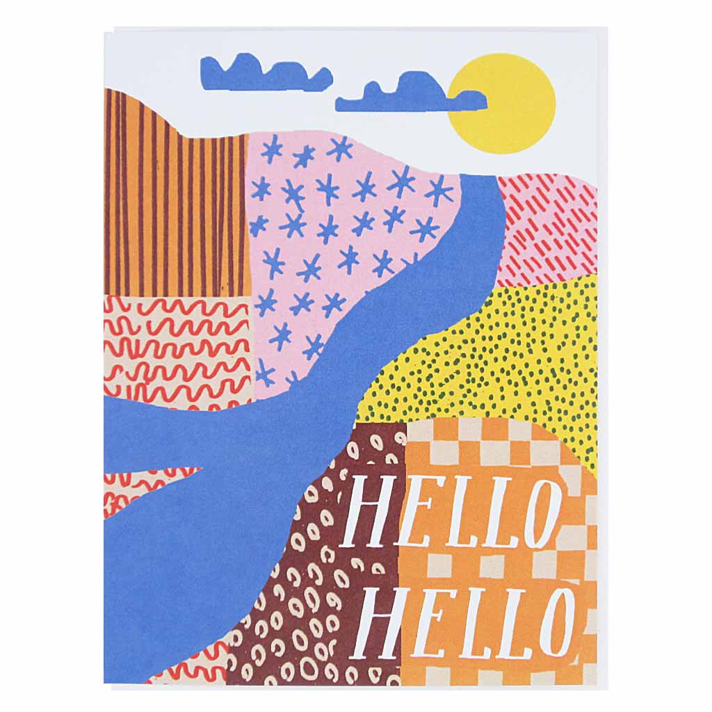 Hello Landscape Card