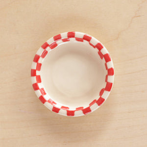 Ceramic Mini Checkerboard Ring Dish