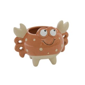 Crab Ceramic Planter