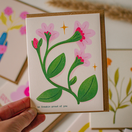 So Freakin Proud Greeting Card