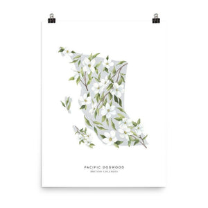 British Columbia Dogwood Art Print