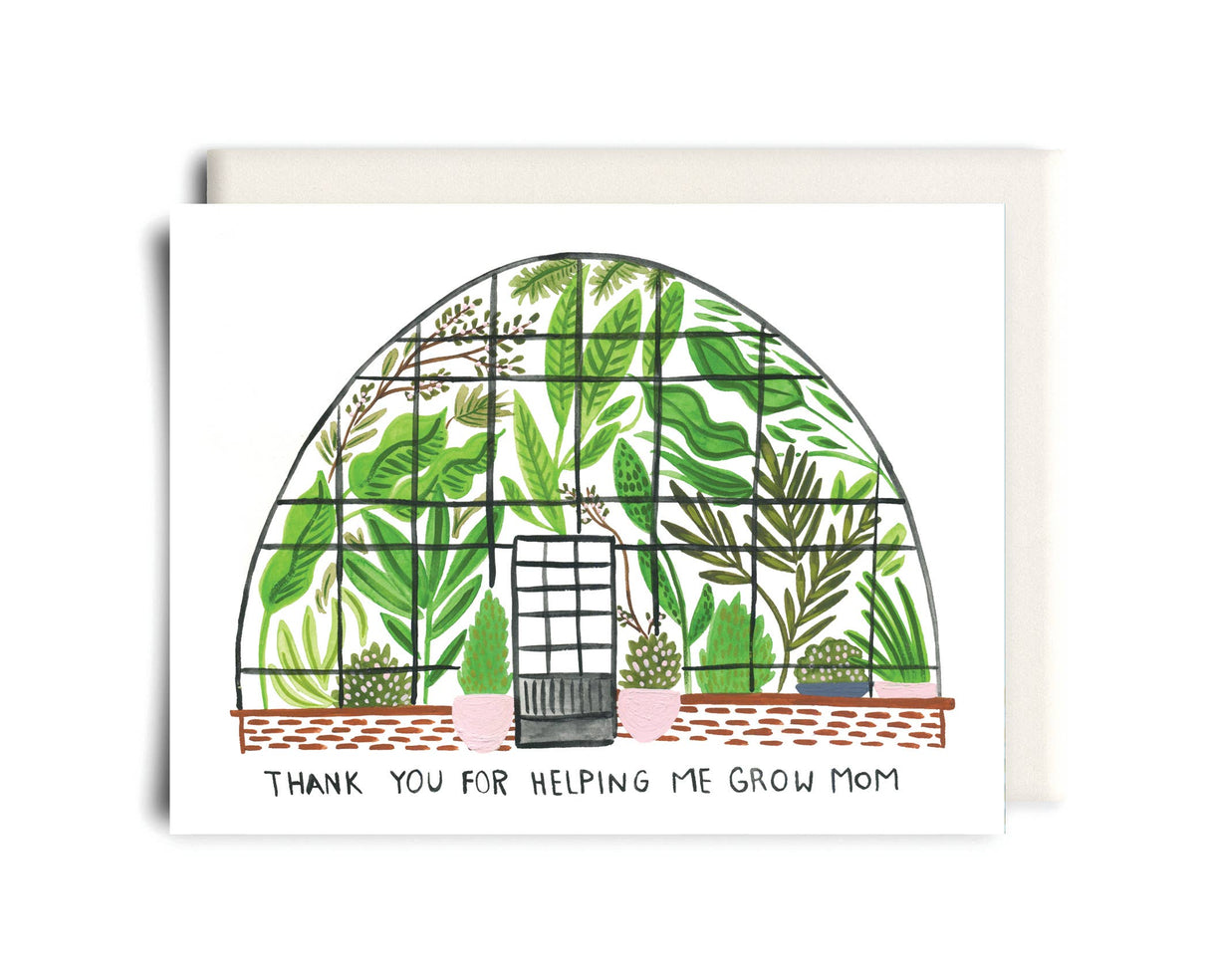 Mother's Day Greenhouse Greeting Card