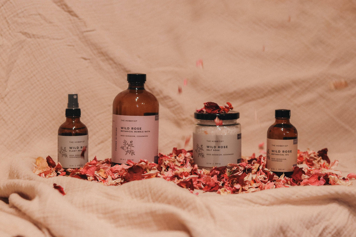 Wild Rose Botanical Bubble Bath