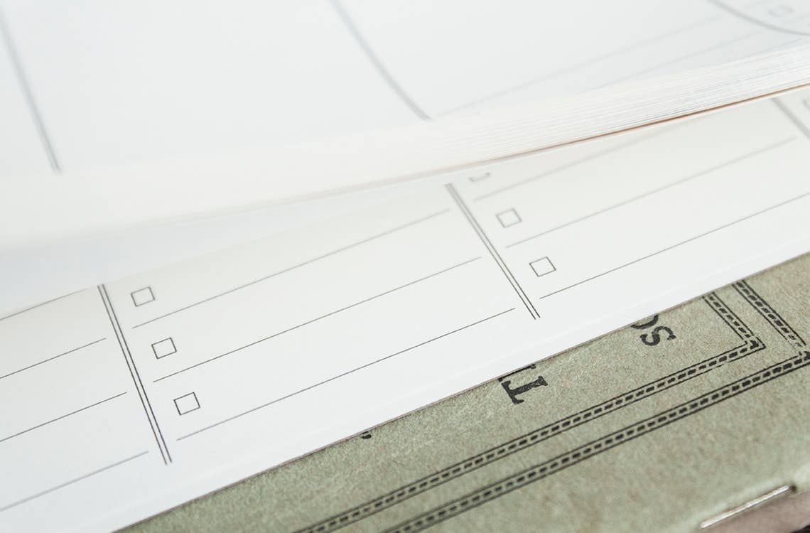 Weekly Planner Paper Notepad