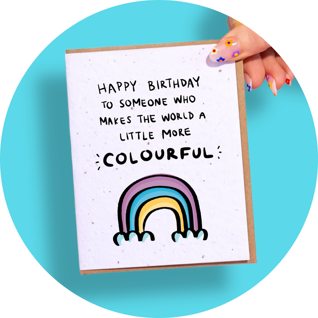 Colourful Birthday Card