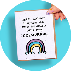 Colourful Birthday Card