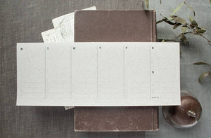 Weekly Planner Paper Notepad