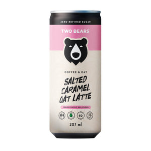 Frothed Salted Caramel Oat Latte