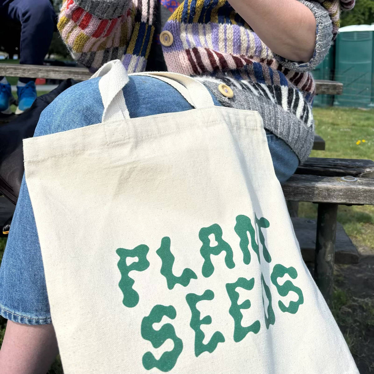 Plant Seeds Tote Bag