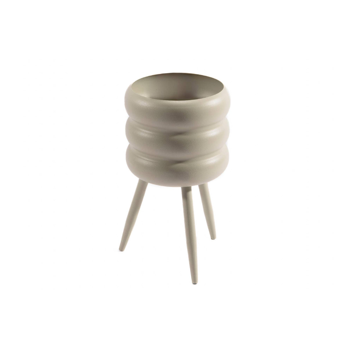 Round Metal Bubble Planter with Legs