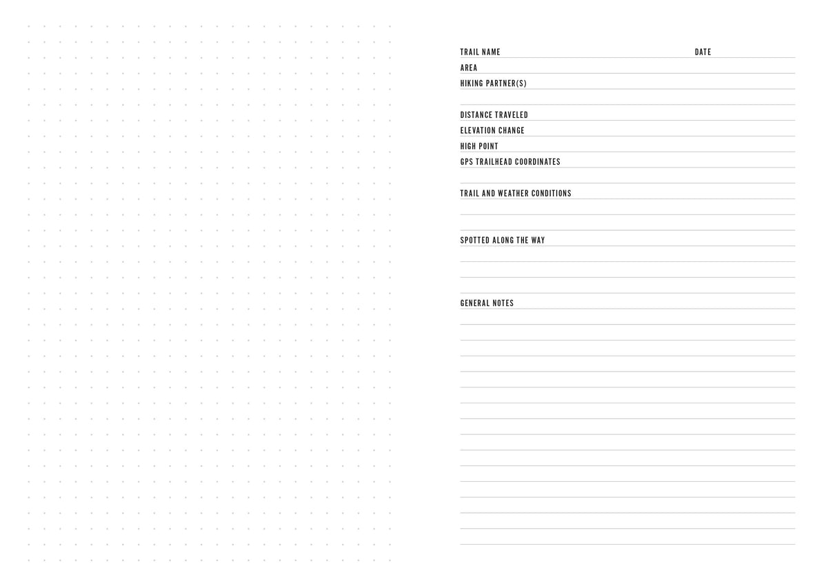 Trail Notes
