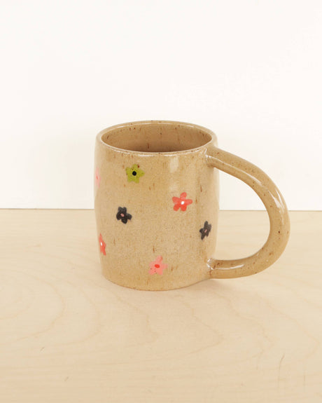 Handmade Ceramic Ditsy Floral Mug