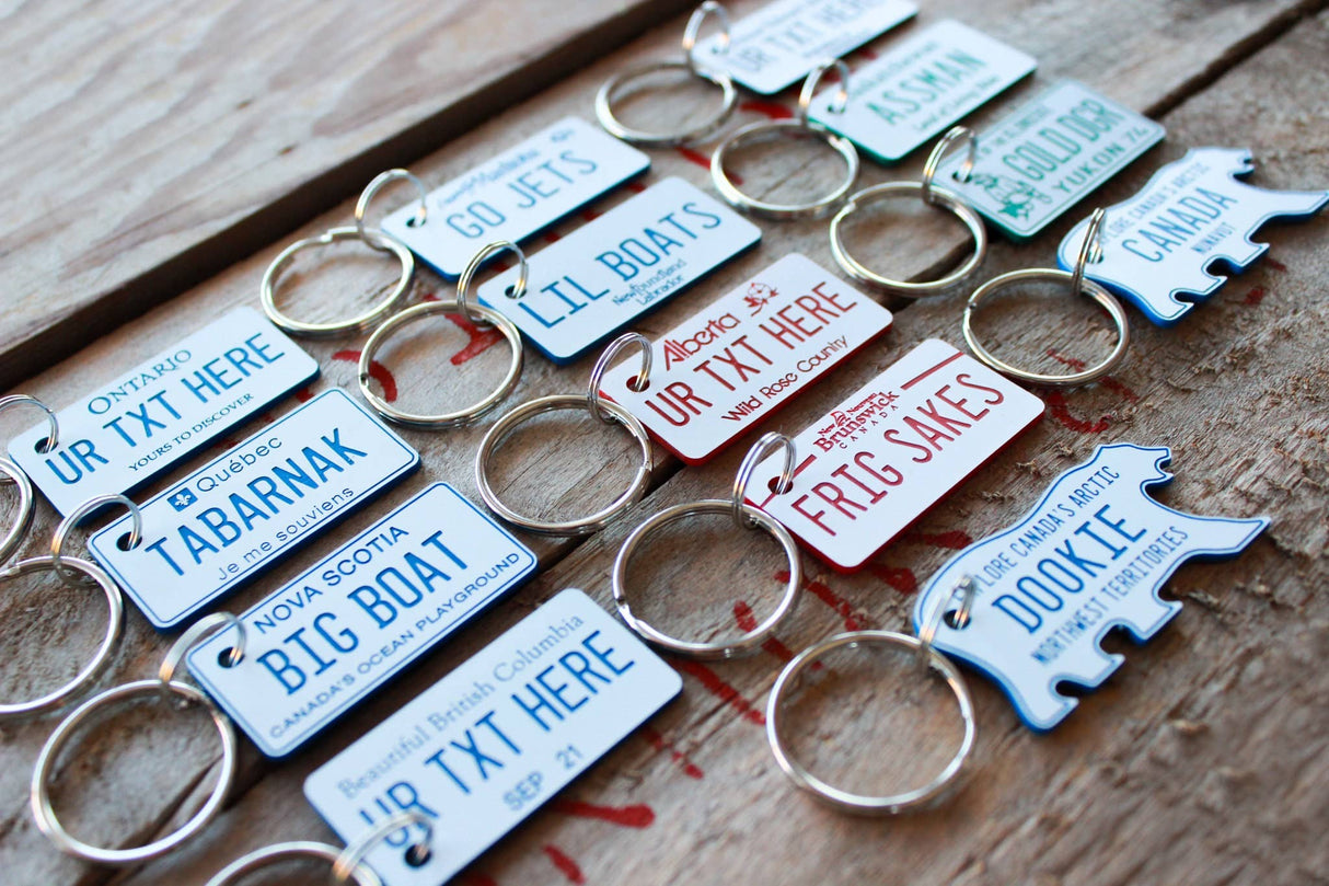 Nanaimo, British Columbia Keychain