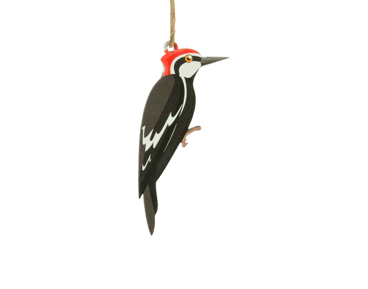 3.5" Metal Woodpecker Ornament