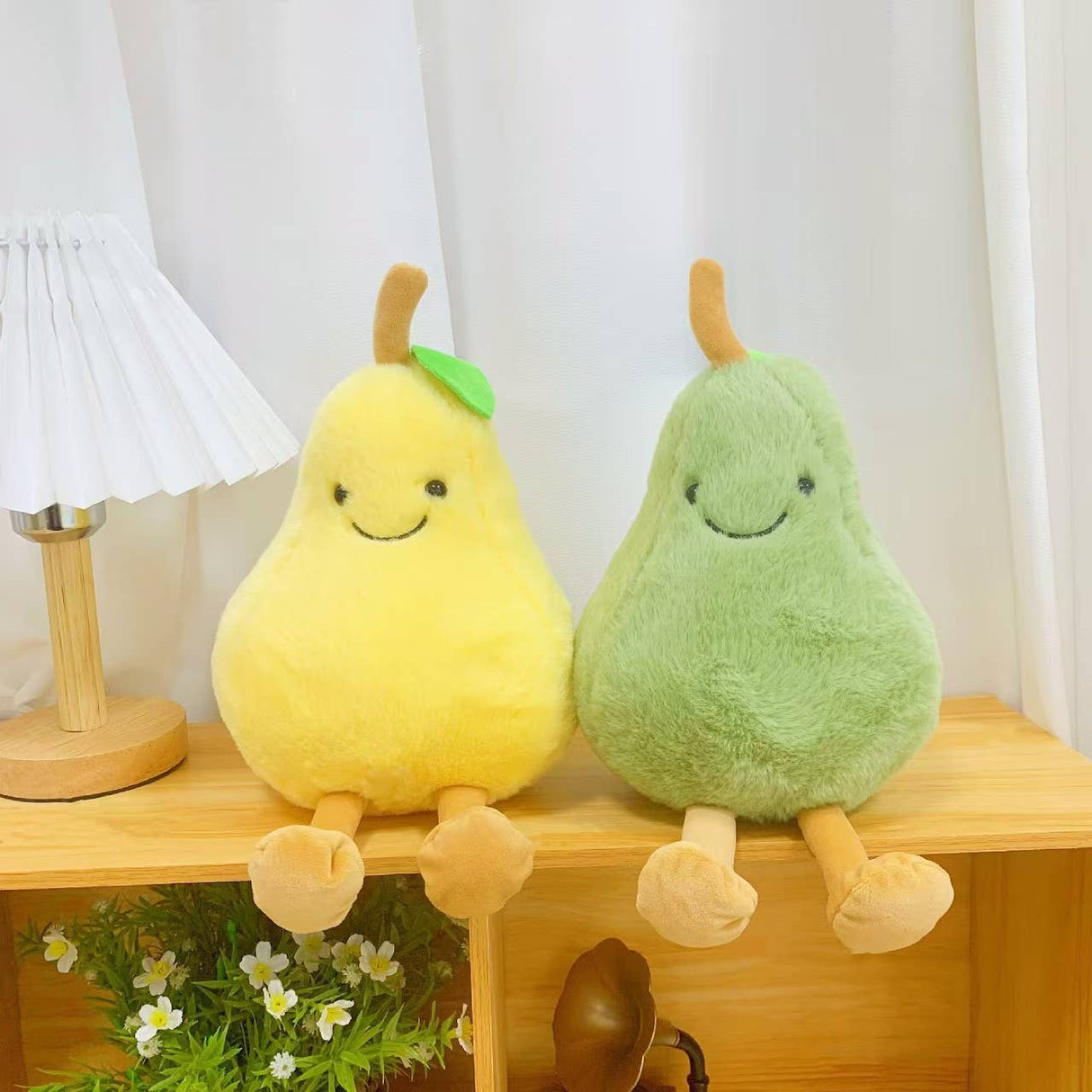 8" Pear Plush