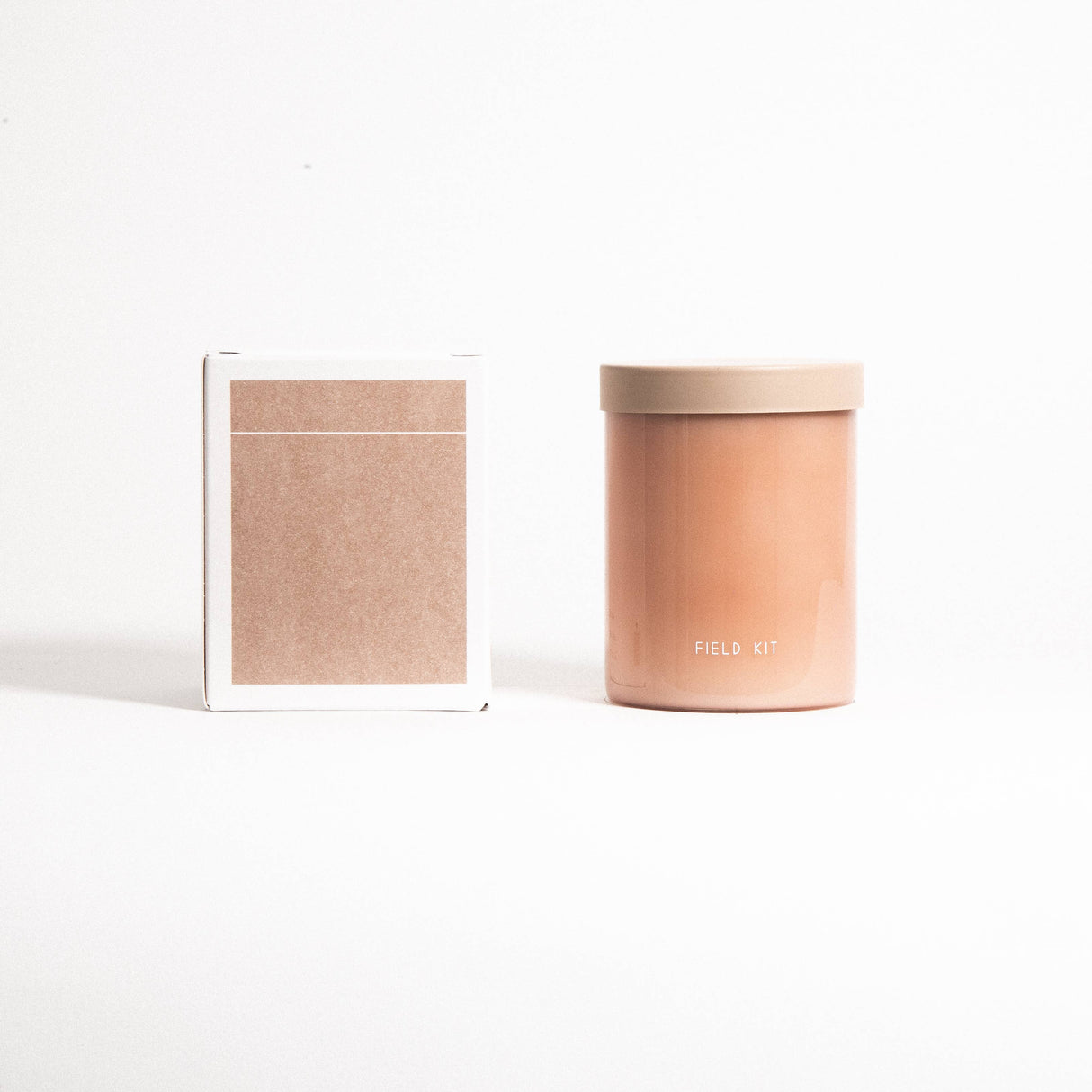 The Florist Glass Candle - Fresh Flowers