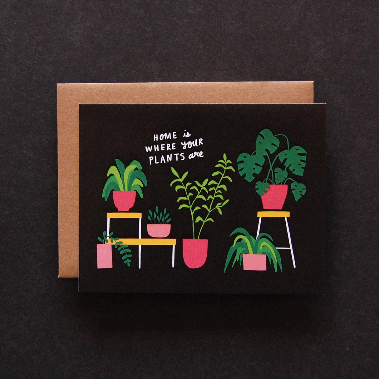 Houseplants - Housewarming Greeting Card