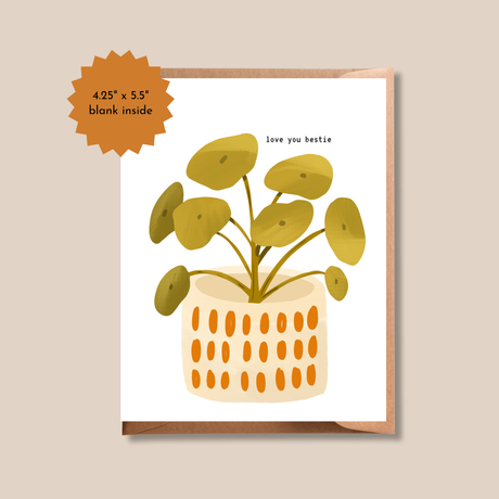 Love You Bestie Card for Birthday