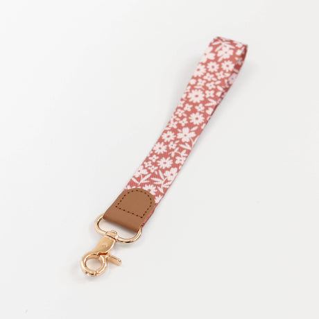 Ditsy Floral Wristlet Lanyard