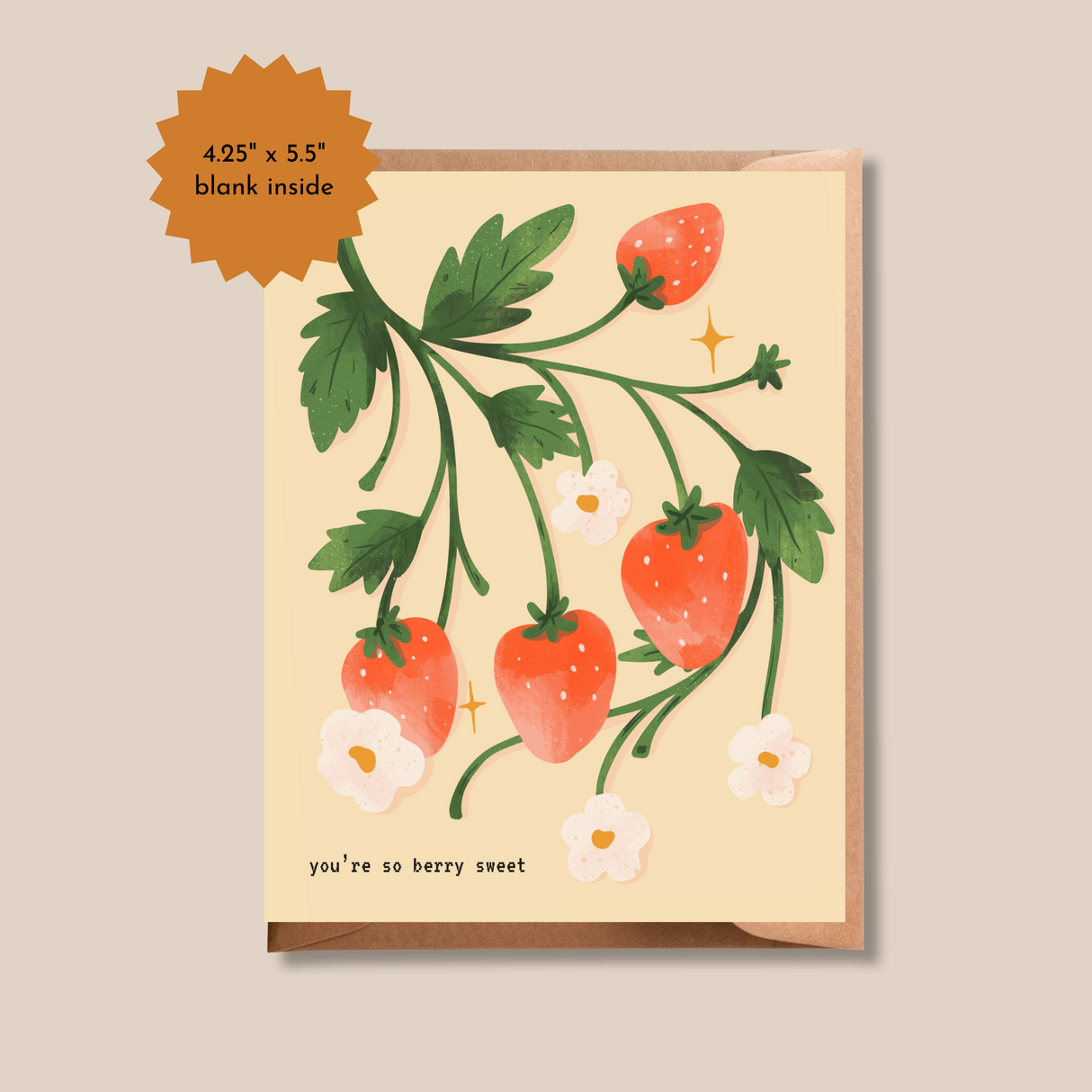 You’re So Berry Sweet Greeting Card