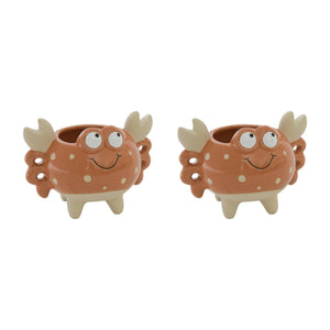 Crab Ceramic Planter