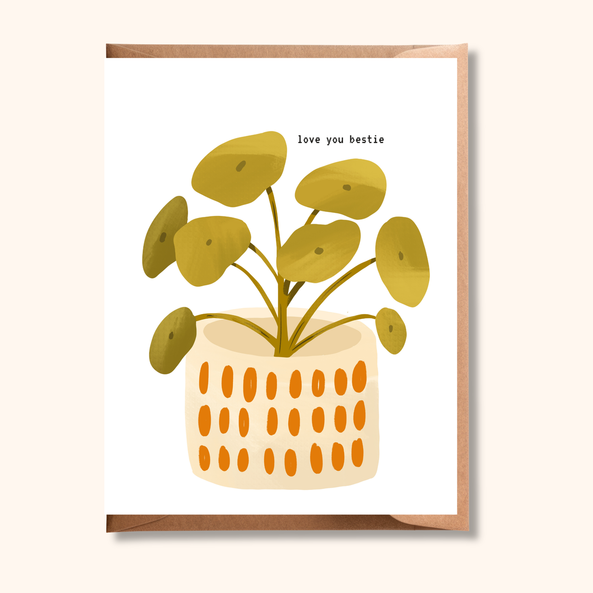 Love You Bestie Card for Birthday