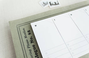 Weekly Planner Paper Notepad