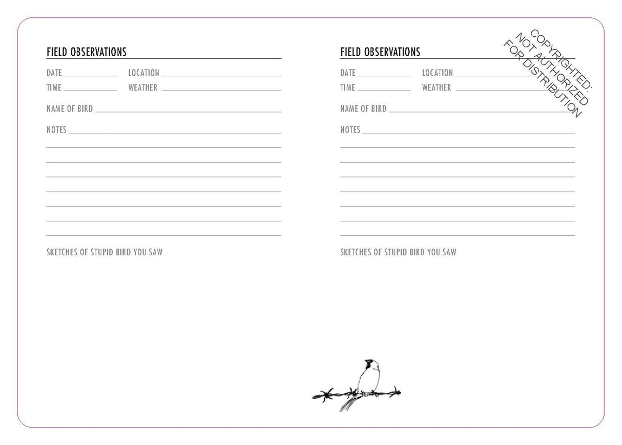 The Big Dumb Bird Journal