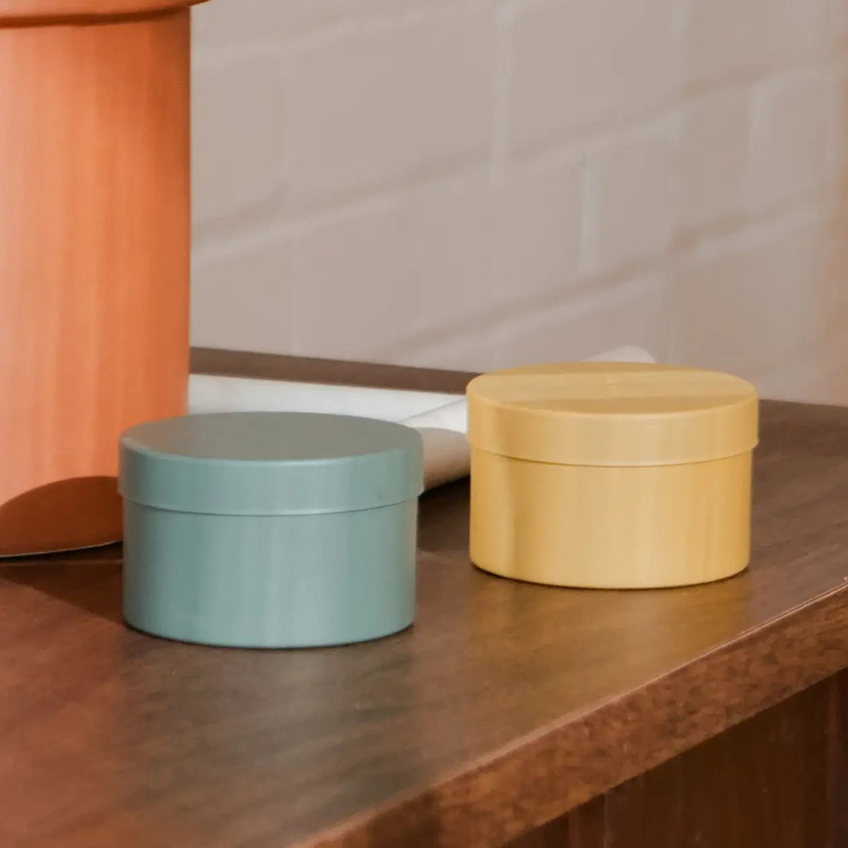 The Geologist Tin Candle - Amber + Earth