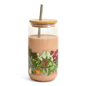 Houseplants Glass Can