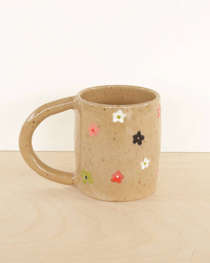 Handmade Ceramic Ditsy Floral Mug