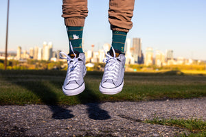 Men's Cat & Plant Socks